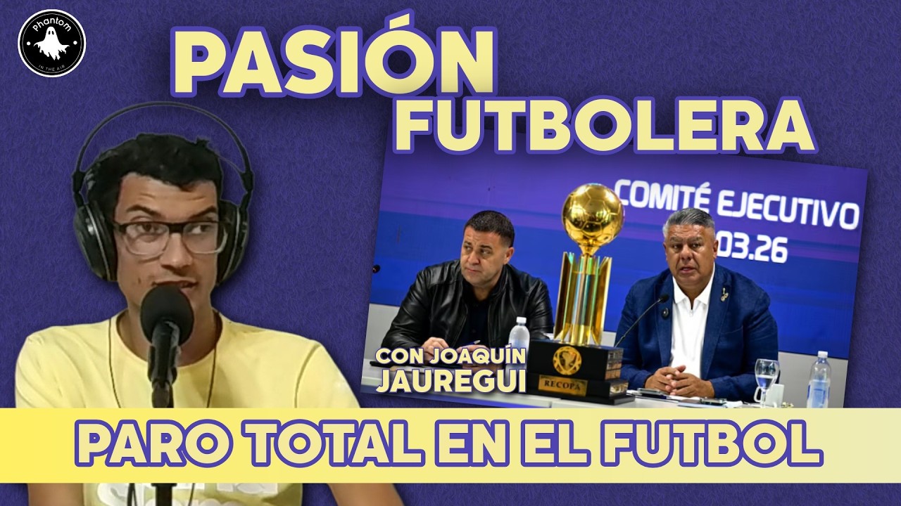 Paro en el fútbol argentino: la AFA ratifica la medida y crece la tensión institucional