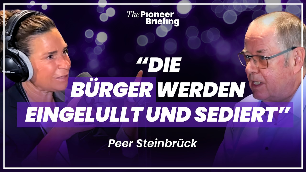 Peer Steinbrück über Reformstau und digitale Defizite | Interview mit Dagmar Rosenfeld