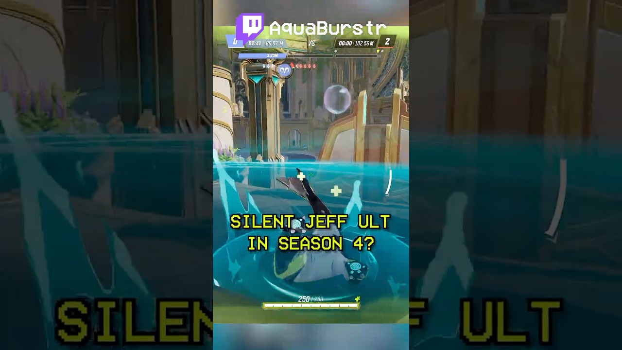 МОЛЧАЛИВЫЙ ДЖЕФФ УЛЬТ В 4 СЕЗОНЕ #marvelrivals #jeffthelandshark #marvelrivalsclips