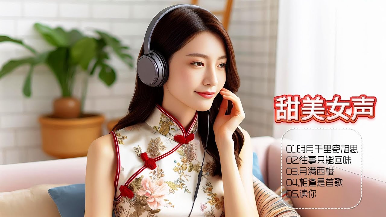 聆听甜美女声演绎金曲，感受如晨曦温柔微笑，细雨柔情，让爱意在心间流淌！