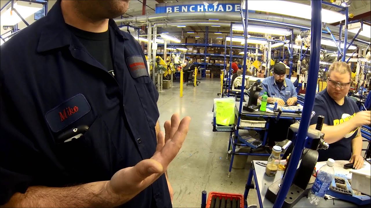 Benchmade Factory Tour part 3