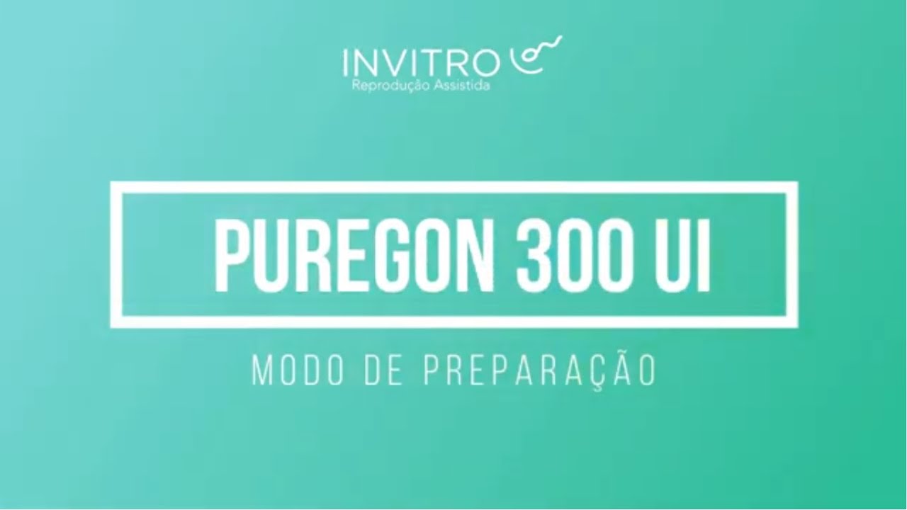 Puregon 300 - Modo de aplicação
