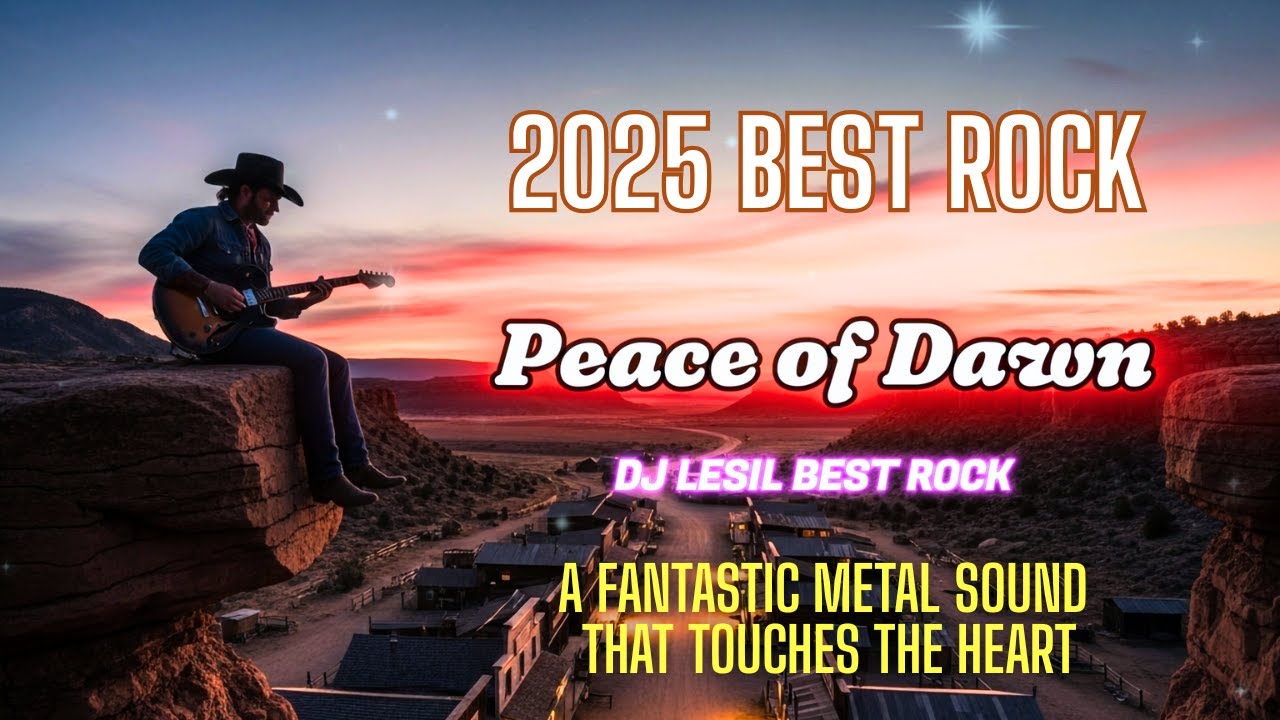 🎧 2025 Best rock 🔥 Peace of Dawn V1 - DJ LESIL 🔥바로 빠져드는 록,  속이 뻥 뚫리는 메탈! | Progressive Rock