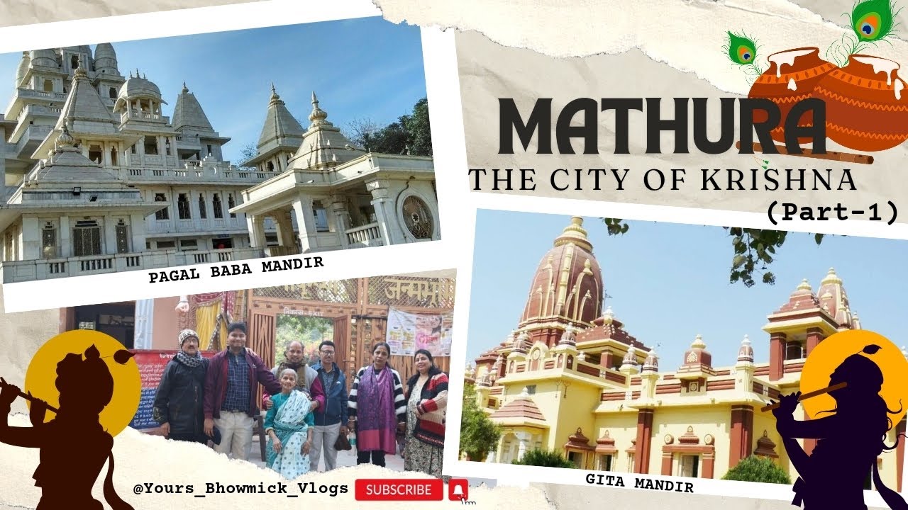 Mathura। Vrindavan। Gokul। Nandagaon। Day-2 (In Bengali)#travel #vrindavan