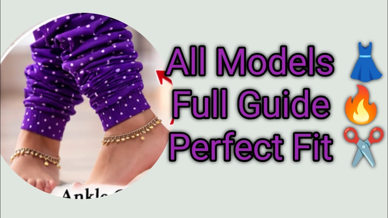 Chudi Bottom Full Guide 👗 | എല്ലാ മോഡലുകളും ഒറ്റ വീഡിയോയിൽ Malayalam