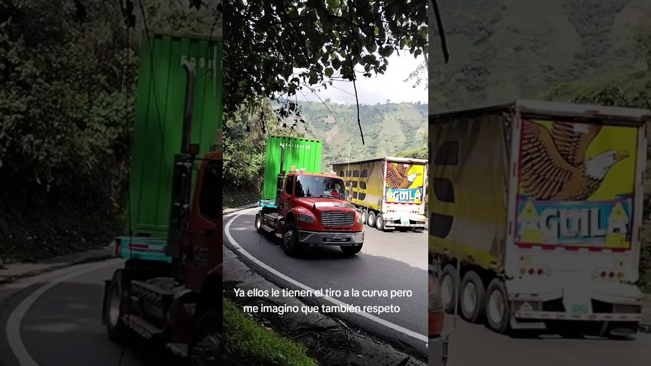 CARRETERAS DE COLOMBIA ASI se mueve la CARGA en COLOMBIA?