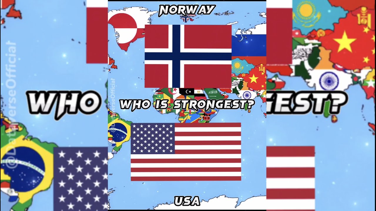 Norway vs USA General Comparison Shorts 2023 #dataverseofficial