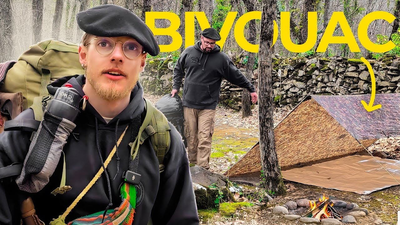 Je dors dans la forêt | BIVOUAC BUSHCRAFT