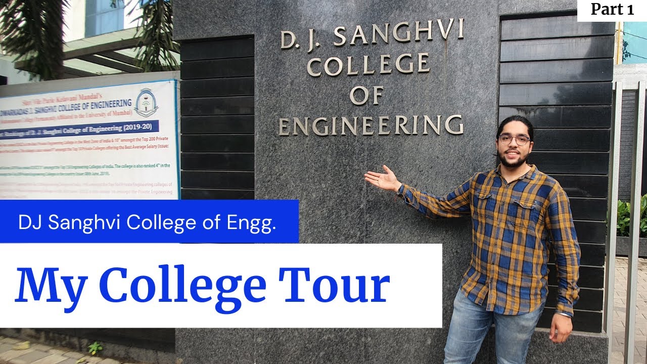 My College Tour |  DJ Sanghvi College Mumbai | Was About To Cry...! | Revisiting | Vlog #64