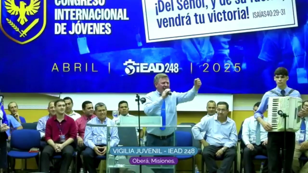Ev. Paulo Stark| XLII Congreso de Jovenes IEAD 248 Obera- Misiones