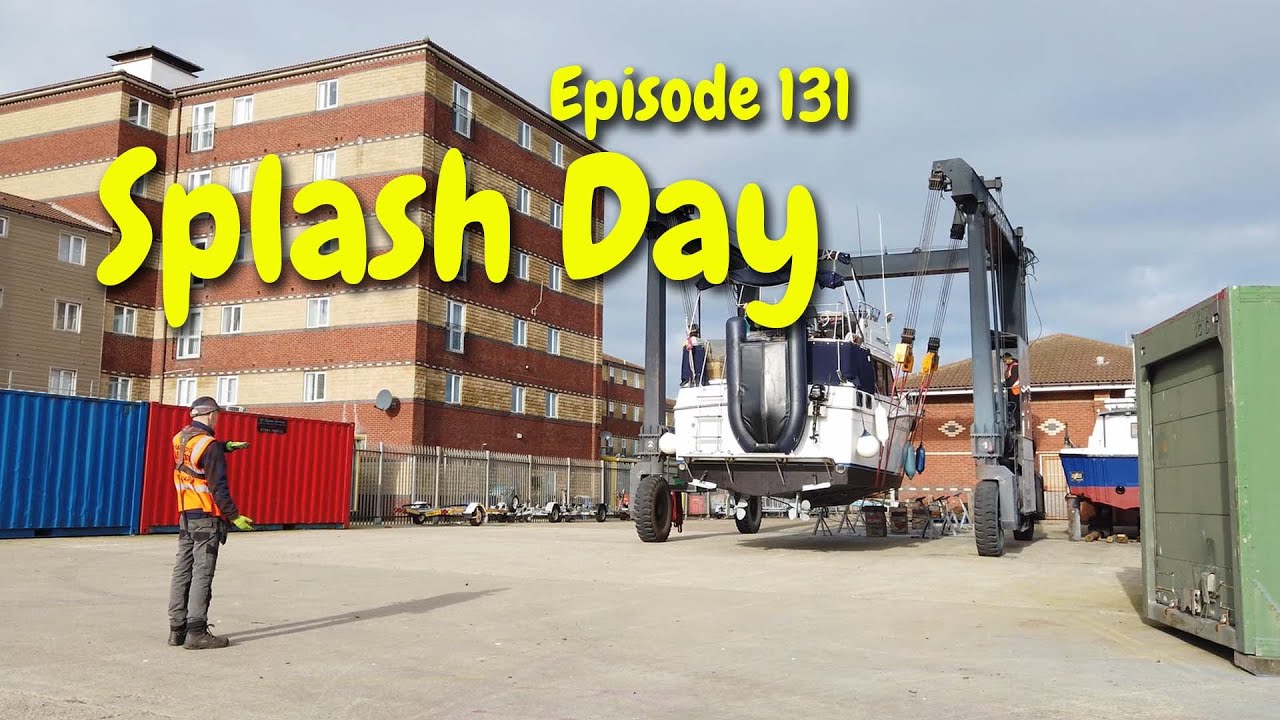 Splash Day for Ava, plus working in front cabin on Baru. Episode 131