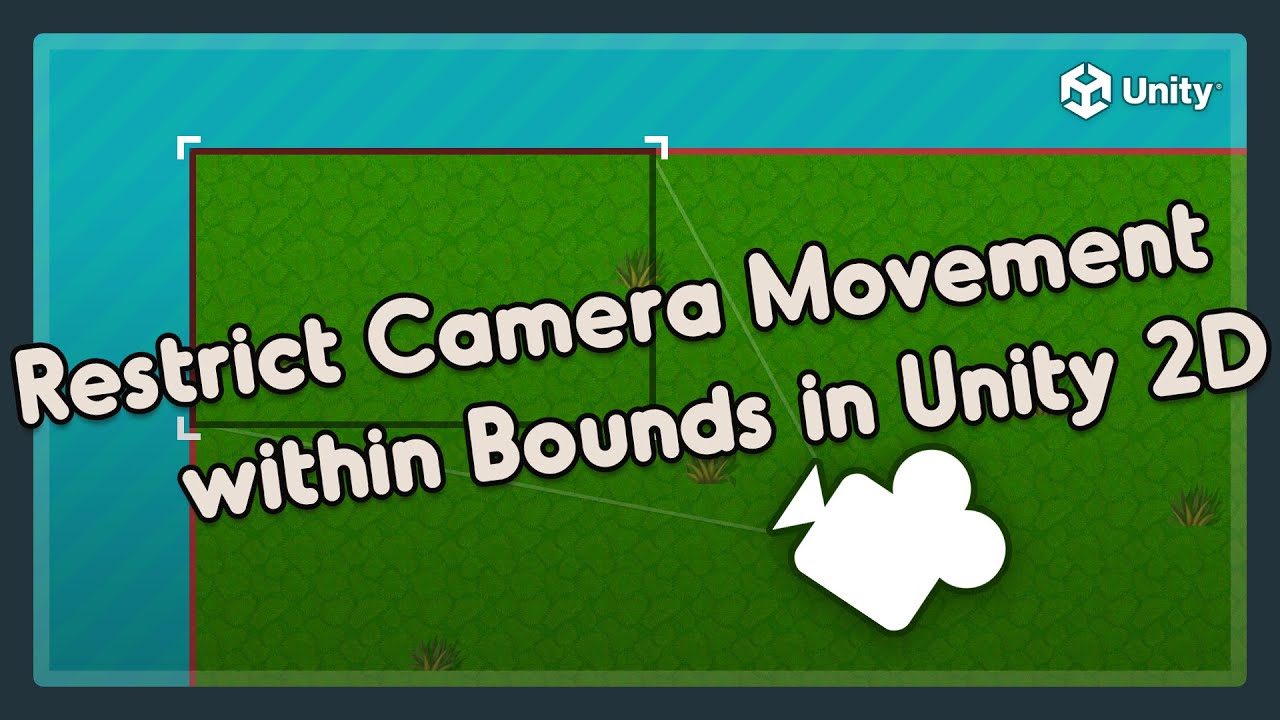 Restrict Camera Movement within Bounds in Unity 2D | Bite-Sized Tutorials