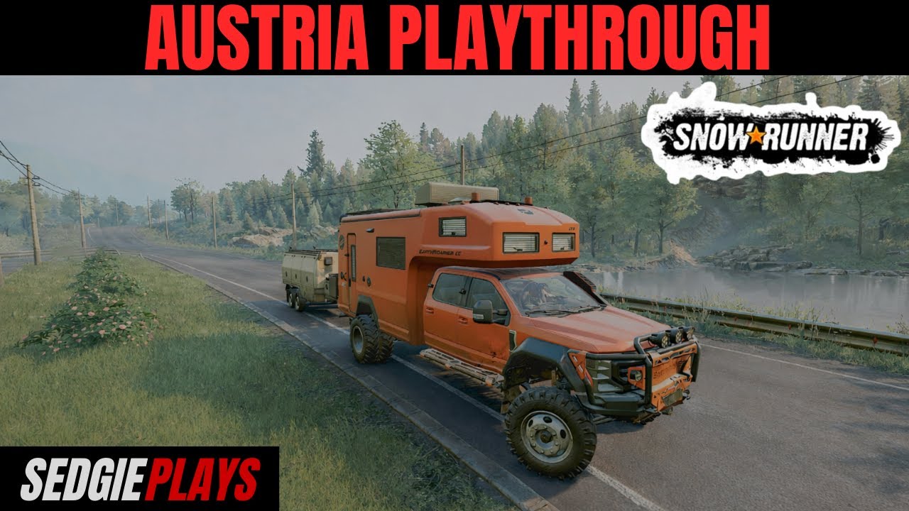 Part 2 - Austria Snowrunner Campaign Playthrough