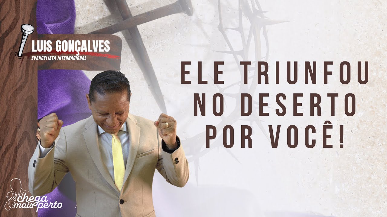 JESUS VENCEU A TENTAÇÃO!