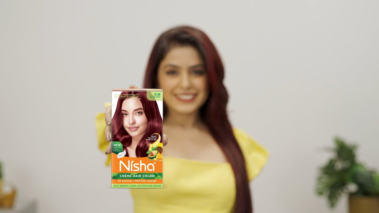 How to Use Nisha Creme Hair Color | Step-by-Step Guide for Perfect Burgundy Color