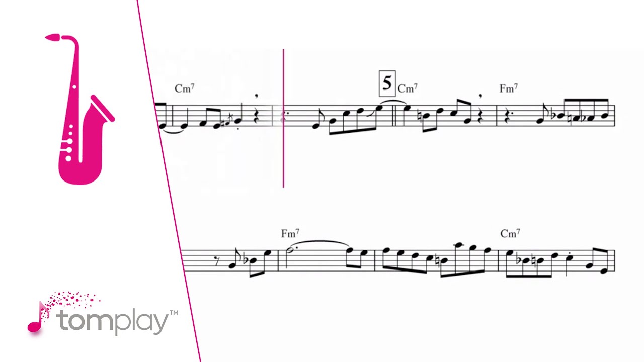 John Coltrane on the Saxophone: Blue Train - Sheet Music