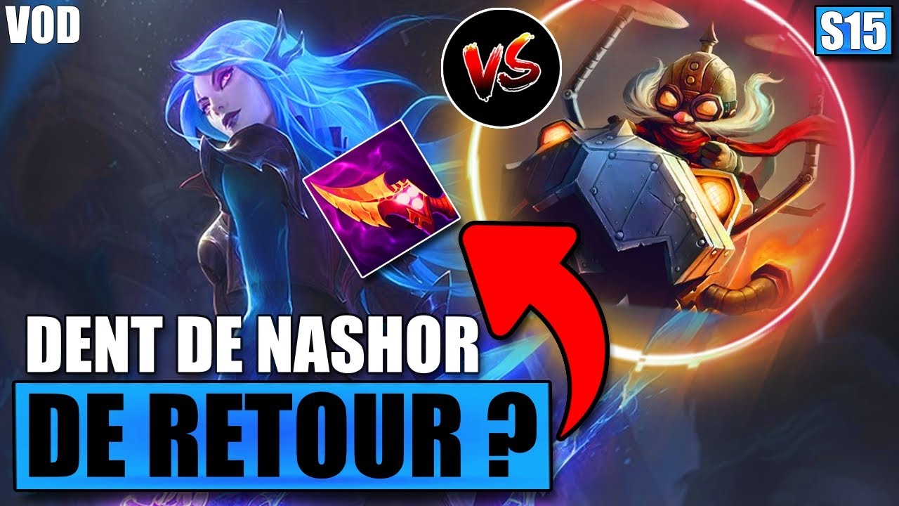 LE RETOUR DE DENT DE NASHOR ? Soloq Katarina vs Galio