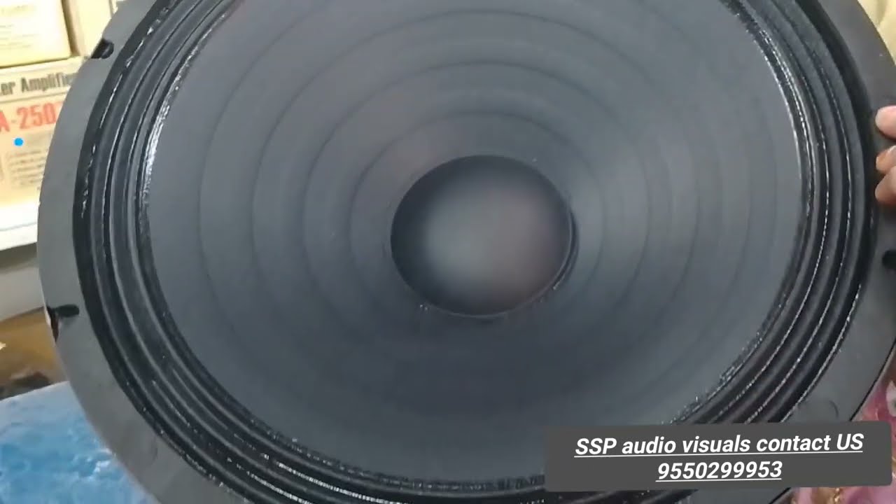 AHUJA AS 15 - X200 38cm (15") Professional High Power PA Loudspeaker Unboxing 🔊