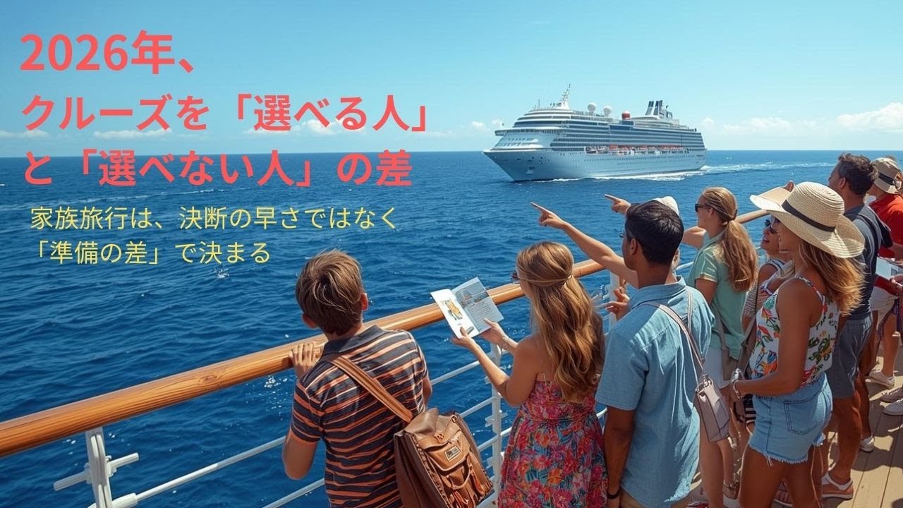 なぜ2026年にクルーズの波が来るのか　”AI解説”