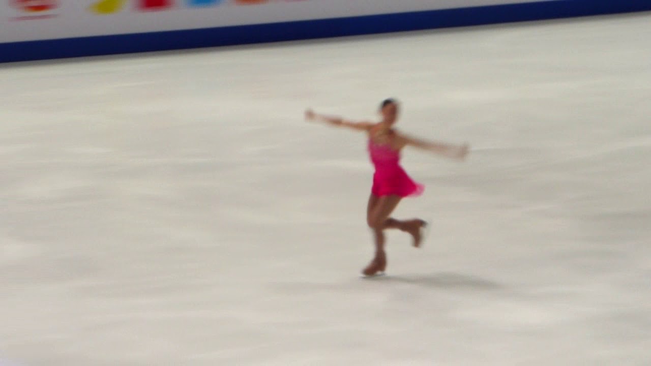 Tomoe Kawabata Free Program - Junior Worlds 2019 (fancam)