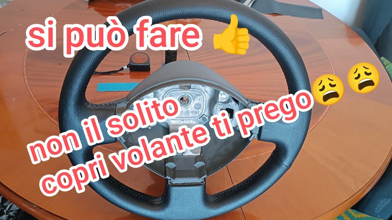 Fiat Panda volante in pelle passo passo (tutorial)