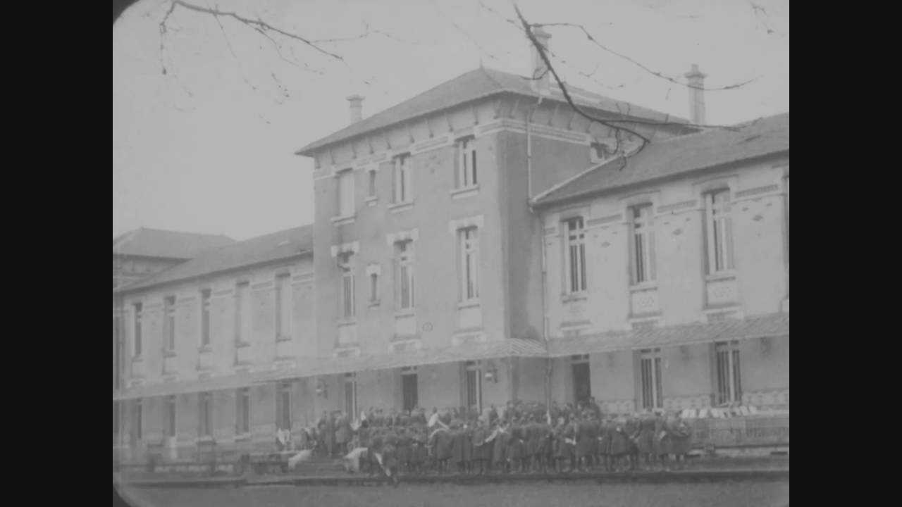 President Woodrow Wilson Visits Chaumont, France, December 25, 1918