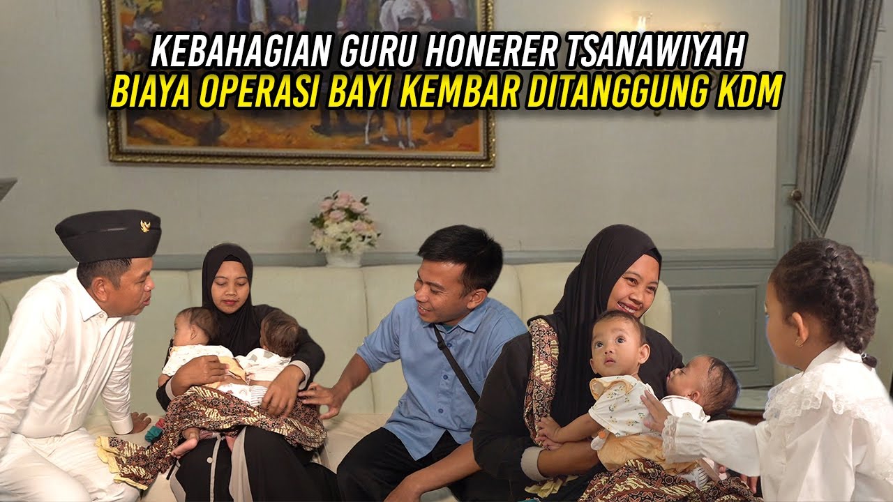 KEBAHAGIAAN GURU HONORER TSANAWIYAH | BIAYA 0PERAS1 BAY1 KEMBAR DITANGGUNG KDM