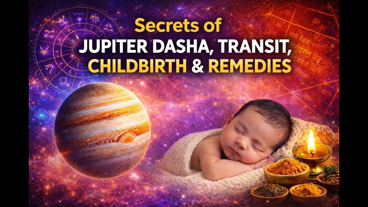 Jupiter Dasha, Transit & Childbirth  Powerful Guru Remedies Explained