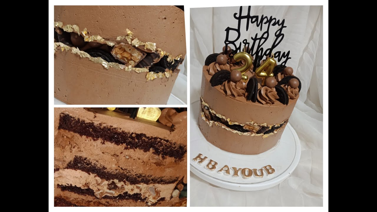 دورة تكوينية في الكيك ديزاين: لاير كيك بتقنية جديدة fault line cake