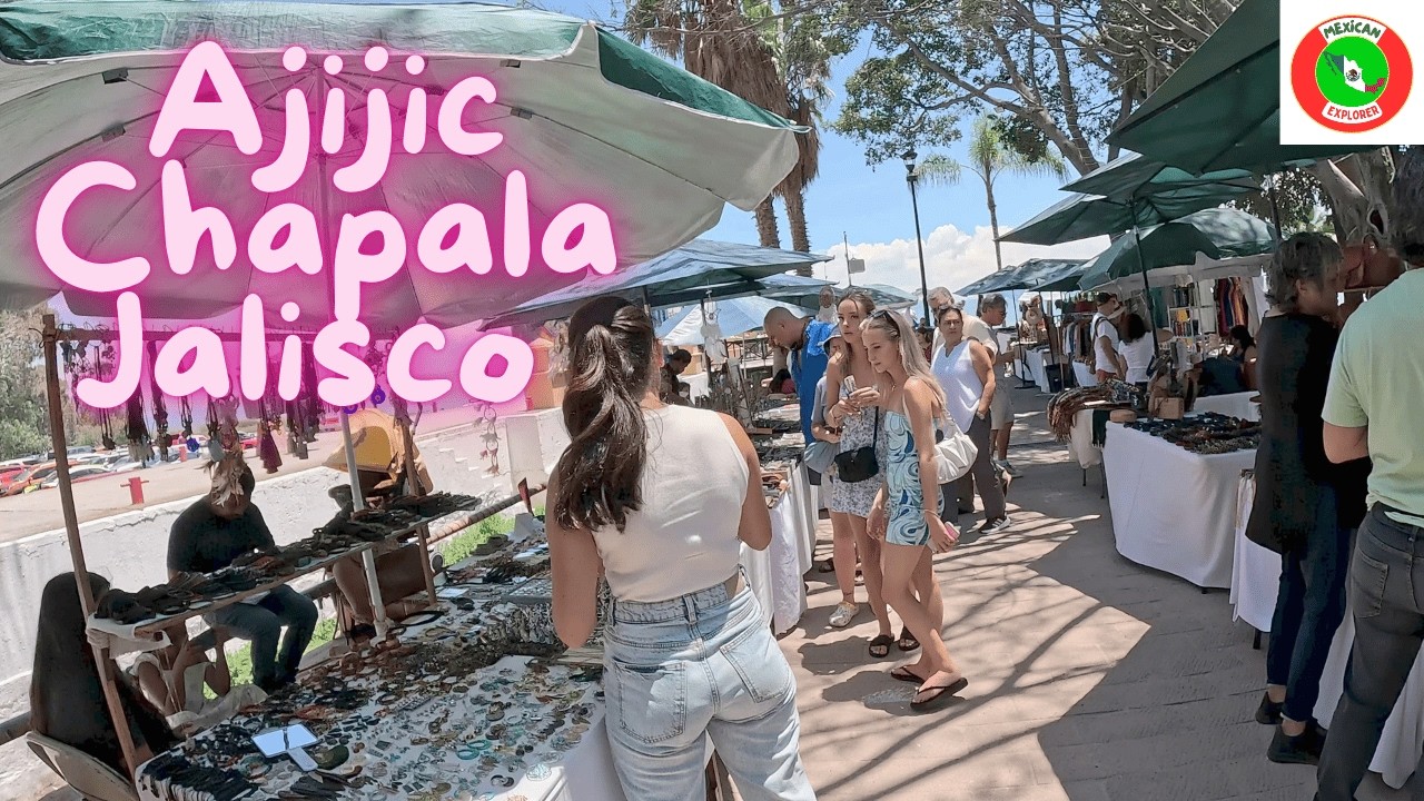 Ajijic; Chapala Jalisco 4K Walking Tour