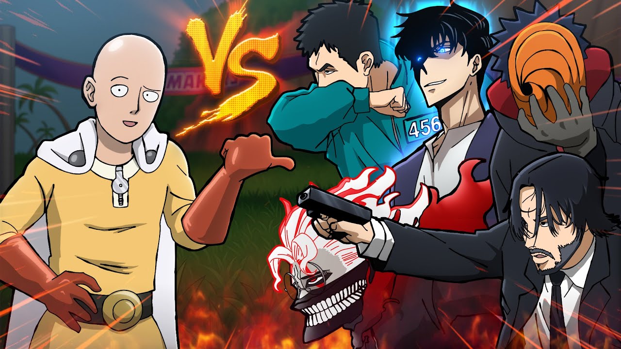 SAITAMA VS TODO MUNDO 3 (QUEM É MAIS FORTE?)