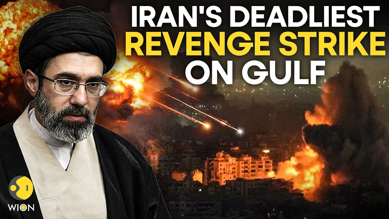 US-Iran War LIVE: Tehran's Heavy Missile Barrage Hits US Targets In Gulf  | WION Live