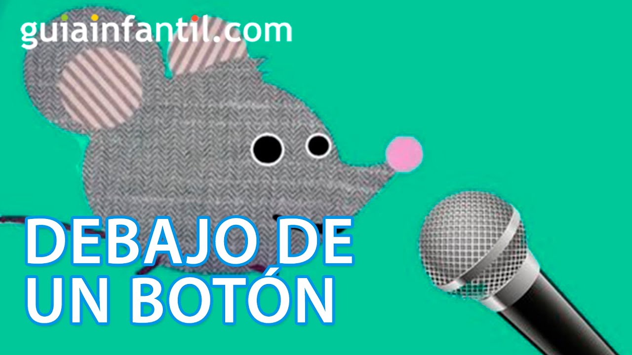 Karaoke del Oso Traposo. Debajo un botón