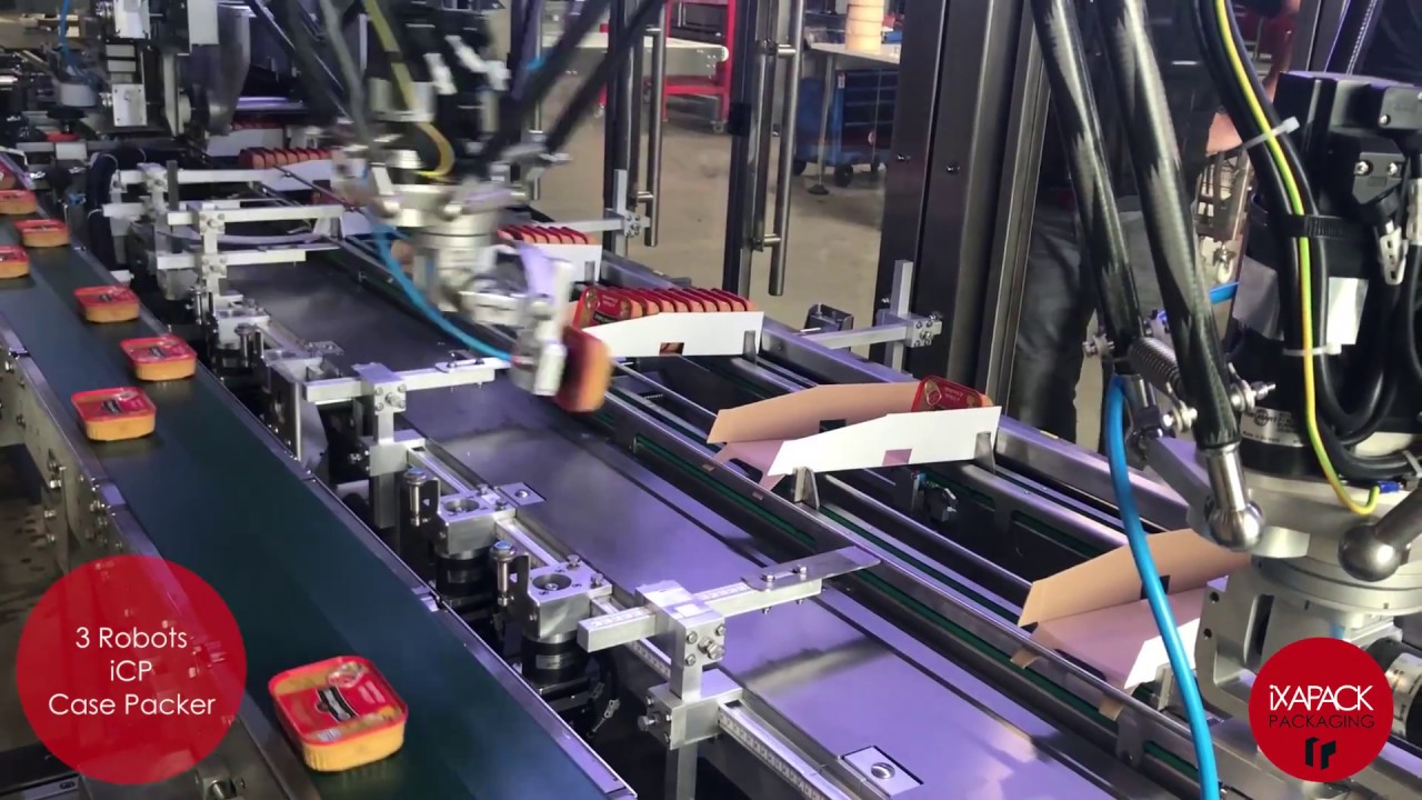 Cans Case Packer | Encaisseuse Automatique | iXAPACK PACKAGING