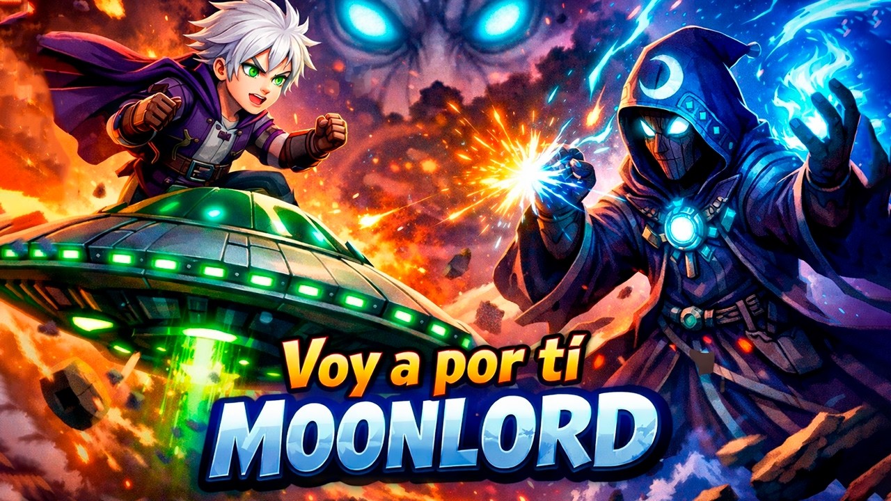 COMO DESTROZAR AL SECTARIO LUNÁTICO | Terraria MODO EXPERTO #21