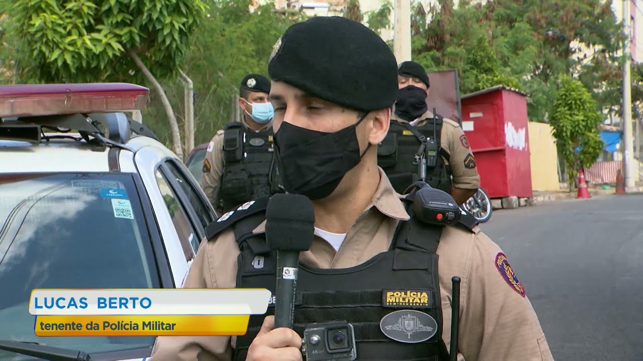 Polícia Militar realiza operação em BH após tiroteio nesta terça (18)