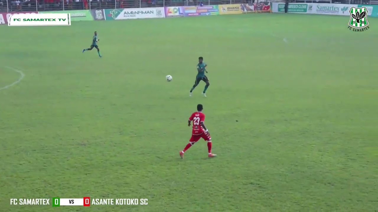 Highlight of FC Samartex [0] vs [0] Asante Kotoko in matchday 11 of the Ghana League, 25/26 season.