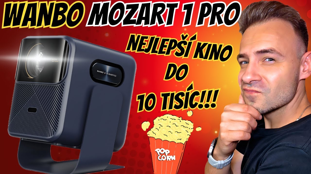 Projektor Mozart 1 Pro New: Nejlepší domácí kino do 10 tisíc!!! Recenze