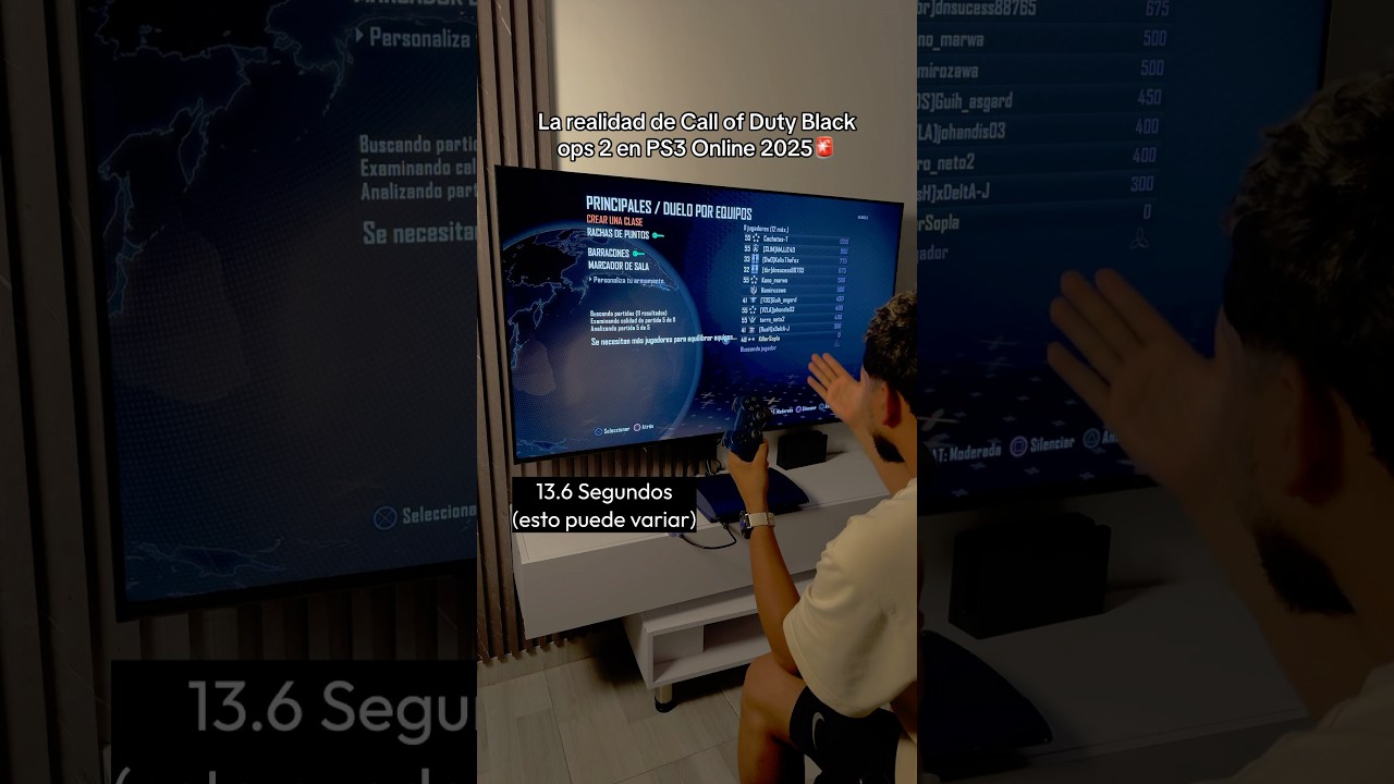 La realidad de Call of Duty Black Ops 2 PS3 Online 2025🚨
