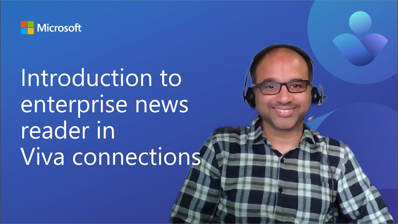Introduction to enterprise news reader in Viva Connections