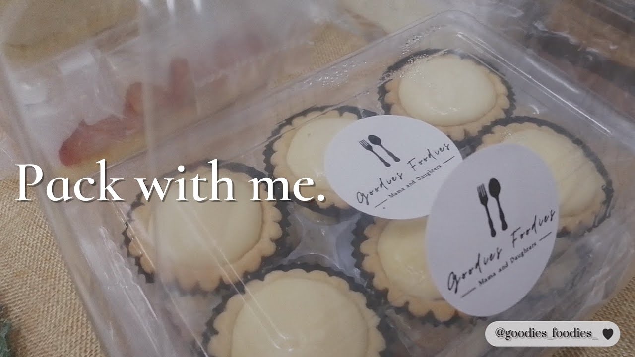 How I pack my orders🦋| Goodies Foodies🍴