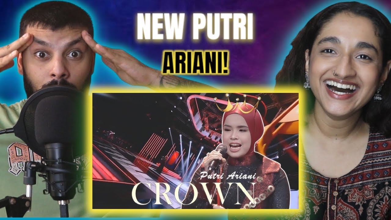 COUPLE Reacts to Putri Ariani - "Crown" (Official Music Video) | REACTION!