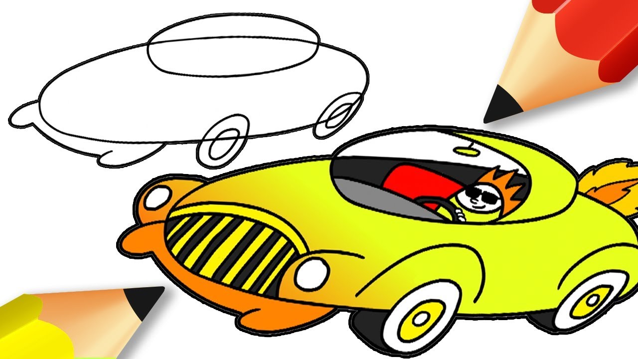 How to Draw Cars - For Kids | Learn to Draw with Oistein