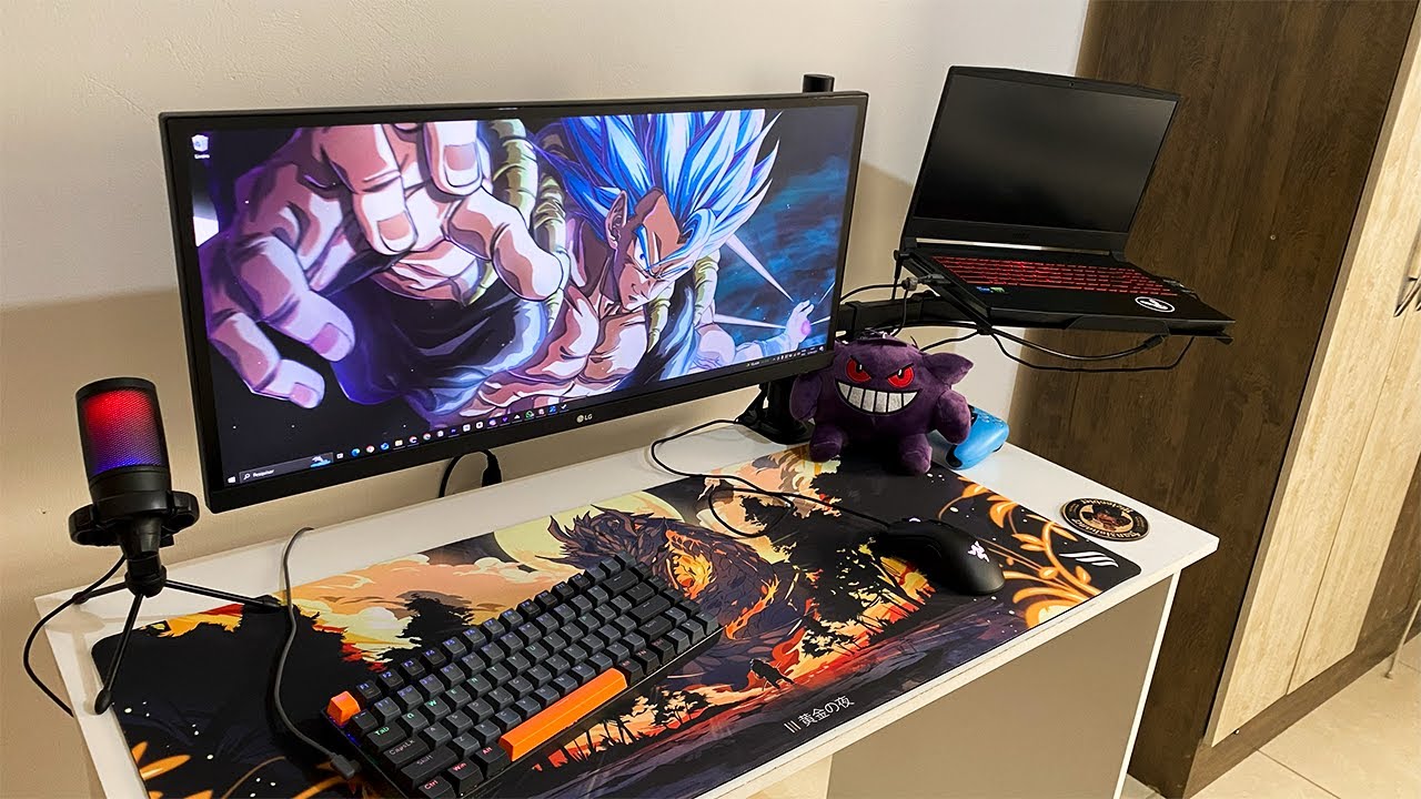 MEU SETUP GAMER DE POBRE 2025 - TA FICANDO BONITO