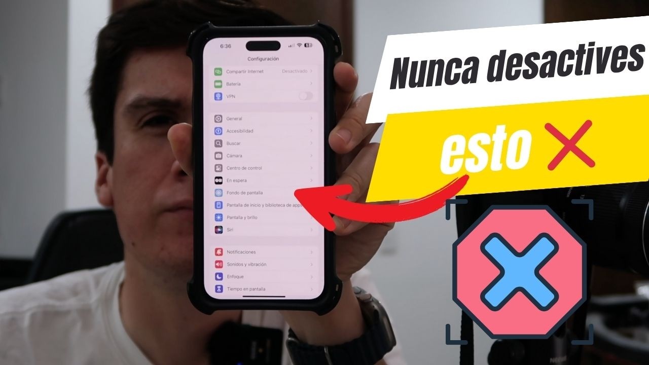 NUNCA DESACTIVES ESTO en tu IPHONE ❌ | ESTA es la RAZÓN