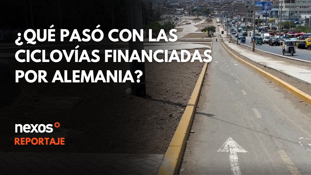 ¿Qué pasó con el financiamiento alemán en las ciclovías de Lima?