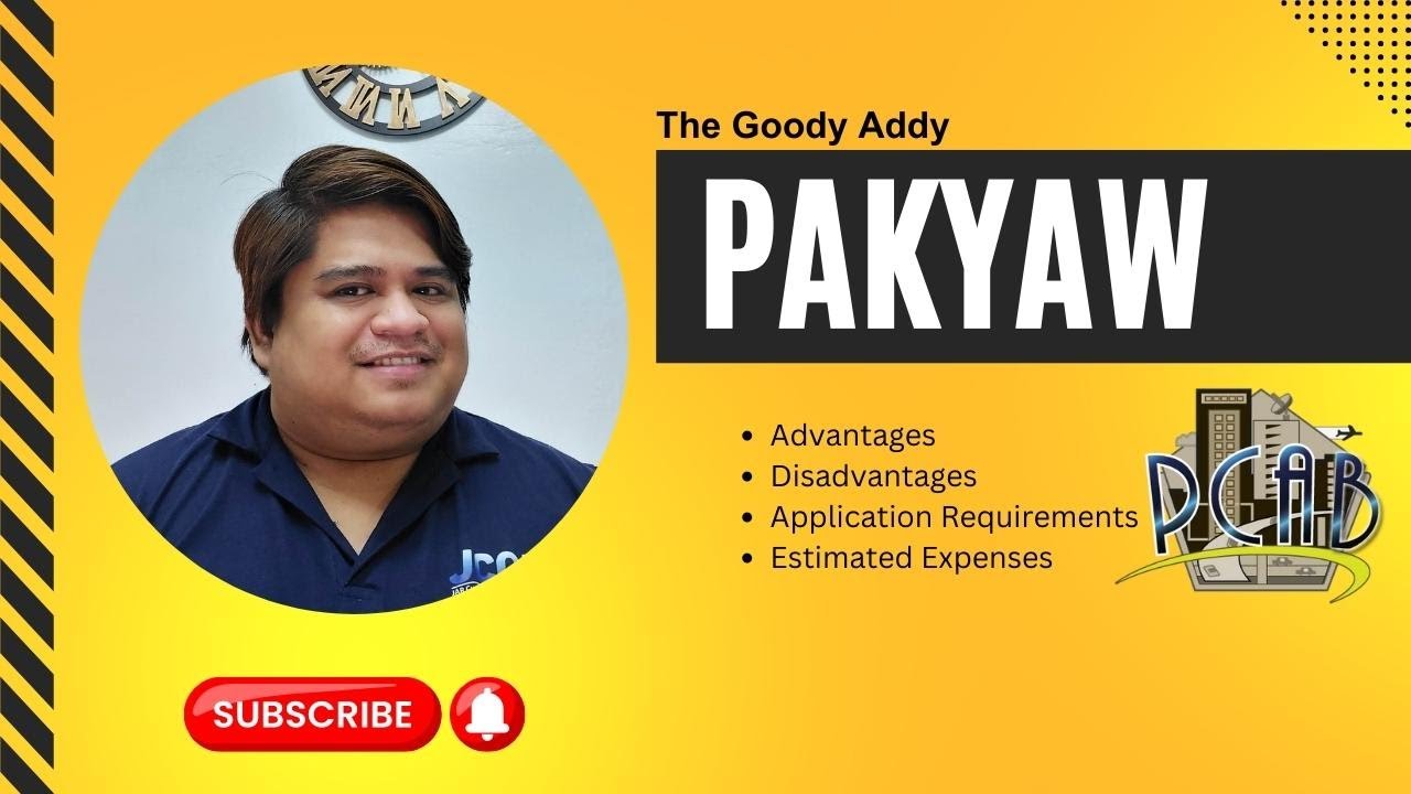 Ano ba ang PCAB Pakyaw License? | Your Guide In Business | @TheGoodyAddy