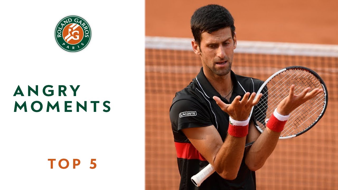 Angry Moments - TOP 5 | Roland Garros 2018