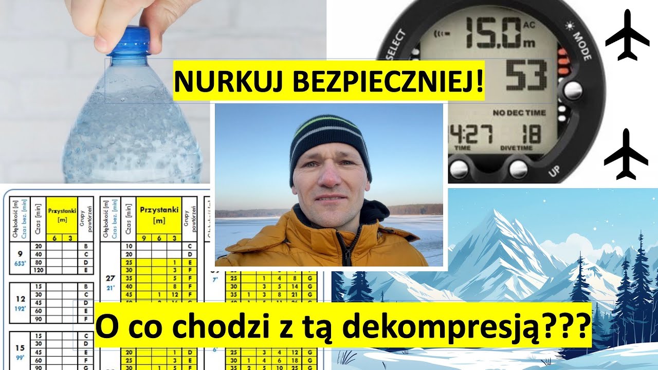 Nurkuj bezpieczniej [#12] - Zrozumieć dekompresję 😎