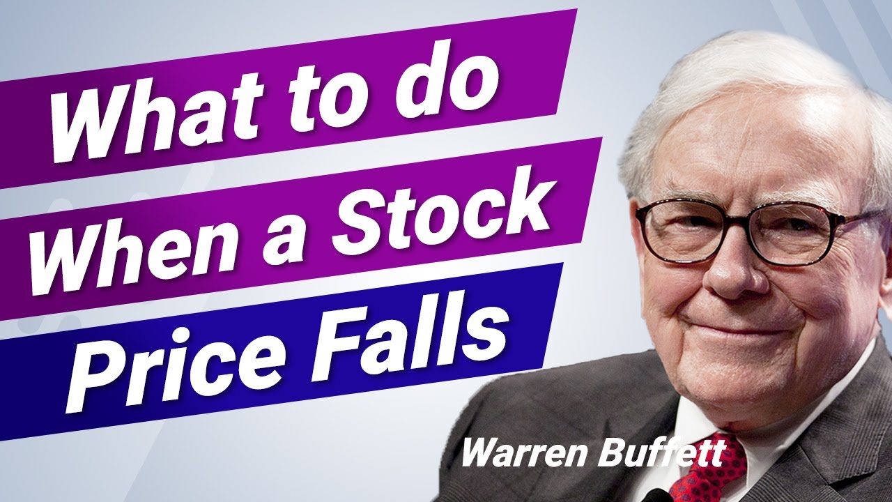 Warren Buffett: How to React When a Stock Price Falls | On Newspaper Business